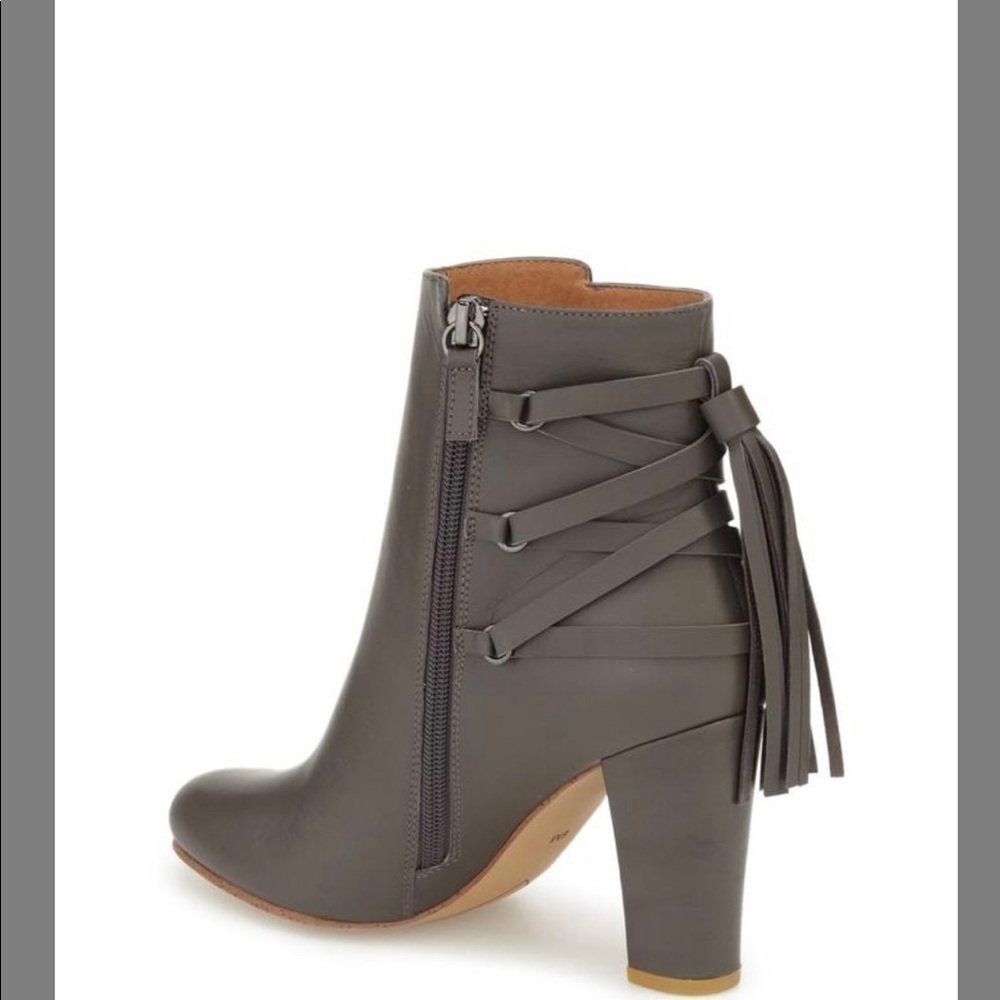 Halogen Grey Heather Sadee Lace-up  Boots/Booties